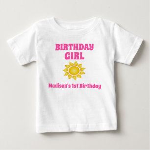 Sunshine Birthday T-shirt Toddler Baby Kid