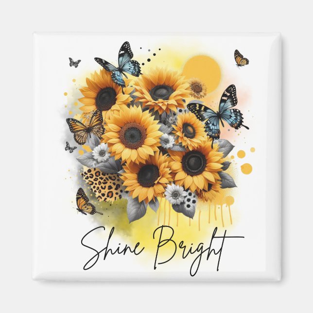 Sunshine Bloom Magnet (Front)
