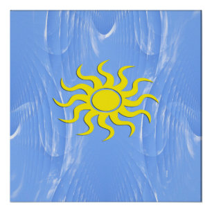 Sunshine&Blue Skies ahead Poster