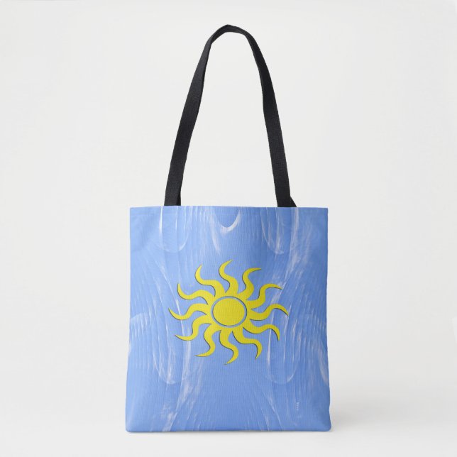 Sunshine&Blue Skies ahead Tote Bag (Front)