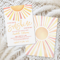 Sunshine Boho Sun Baby Shower