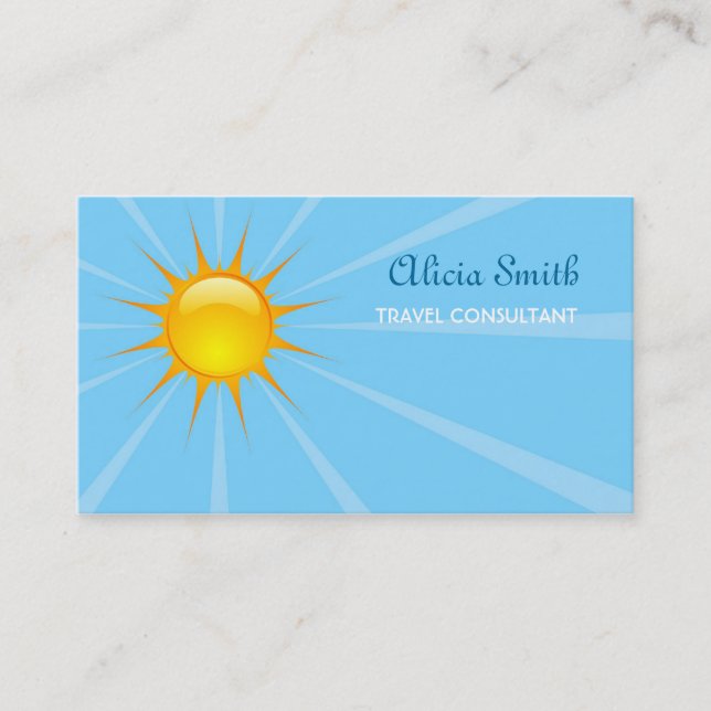 Sunshine Business Card (Front)