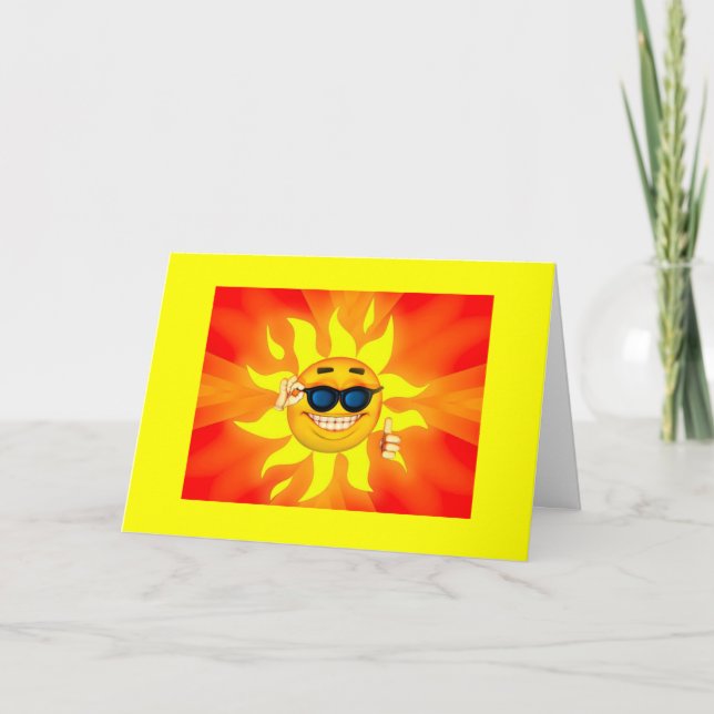 Sunshine Card (Front)