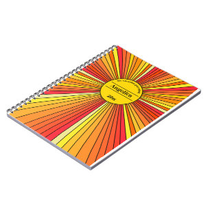 Sunshine Customisable Notebook