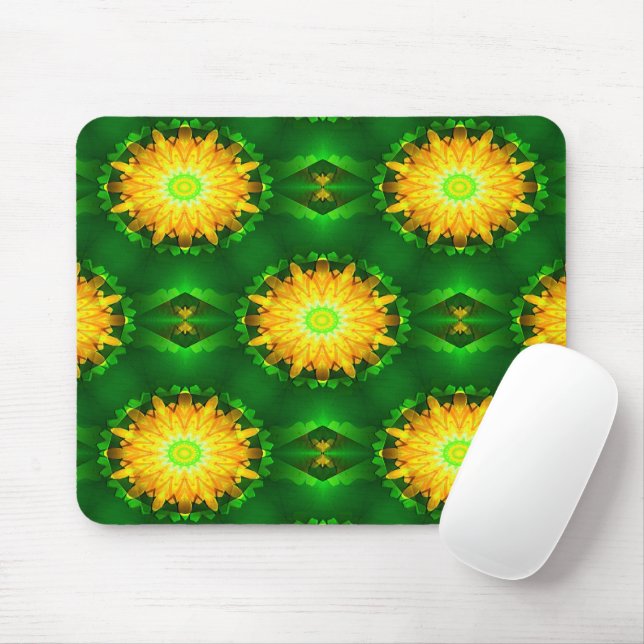 Sunshine Dahlias.... Mouse Pad (With Mouse)