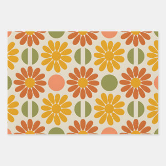 Sunshine Daisy Wrapping Paper Sheet