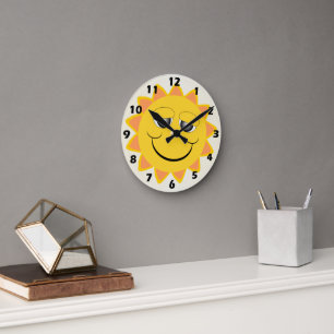 Sunshine Design Round Clock