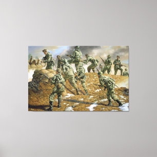 Sunshine Division in Korea by Rick Reeves Print