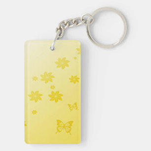 Sunshine Flowers Key Ring