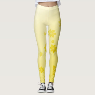 Sunshine Flowers n Butterflies Leggings
