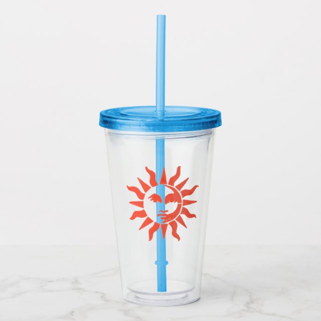 Sunshine Glass Cup (Front)