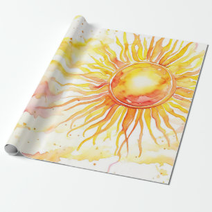 Sunshine Glow Wrapping Paper