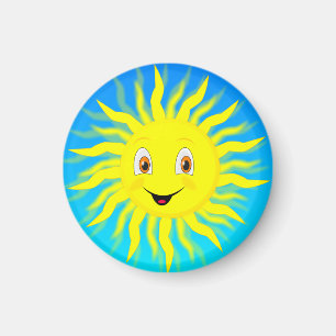 Sunshine Happy Face Magnet