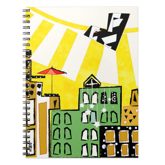 SUNSHINE IN THE CITY NOTEBOOK (Front)