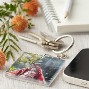Sunshine in the Termas Geometricas, Conaripe, Chil Key Ring