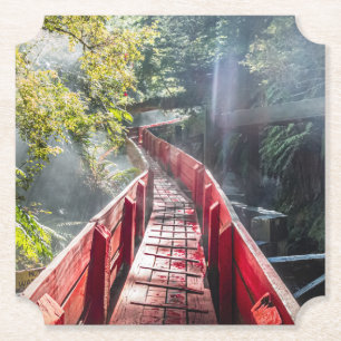 Sunshine in the Termas Geometricas, Conaripe, Chil Paper Coaster