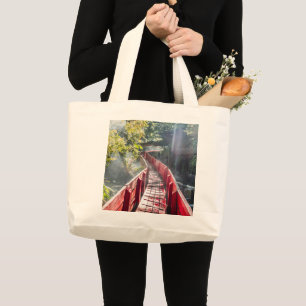Sunshine in the Termas Geometricas, Conaripe Large Tote Bag