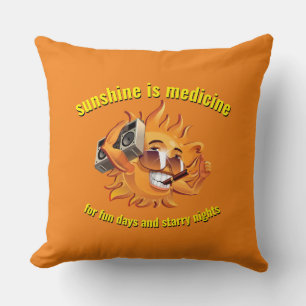 Sunshine is medicine cushion
