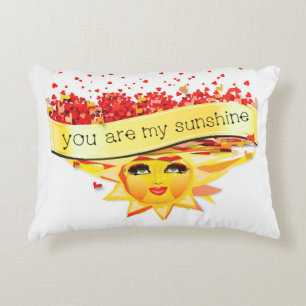 SUNSHINE KISSES DECORATIVE CUSHION