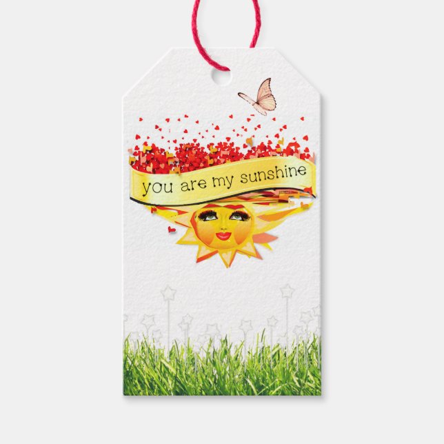 SUNSHINE KISSES GIFT TAGS (Front)