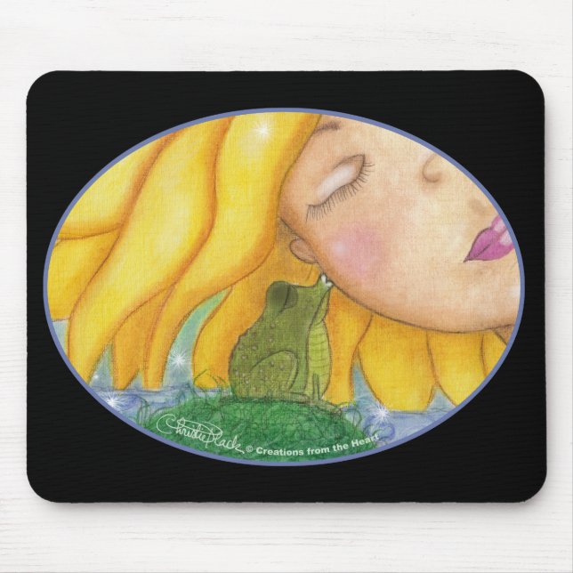Sunshine Kisses Mouse Pad (Front)