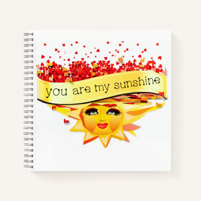 SUNSHINE KISSES NOTEBOOK (Front)