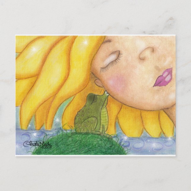 Sunshine Kisses Postcard (Front)