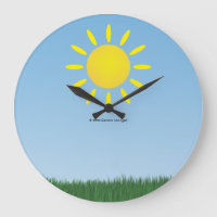 Sunshine Large Clock