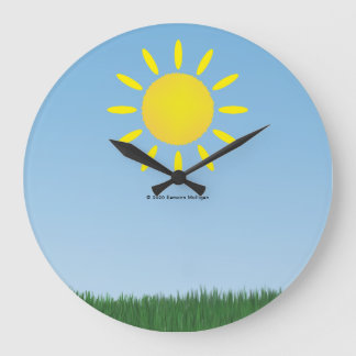 Sunshine Large Clock