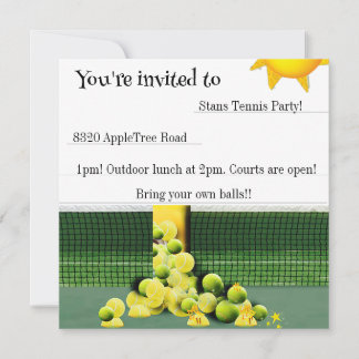 SUNSHINE MATCH Invitation