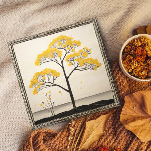 Sunshine Mimosa Tree Painting Photo Print