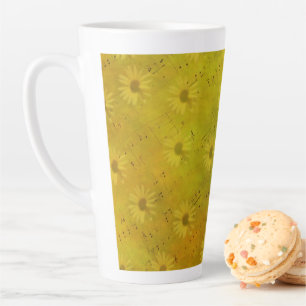 Sunshine Mixed Media Latte Mug