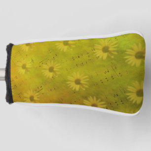 Sunshine Mixed Media Throw Pillow Golf Head Cover