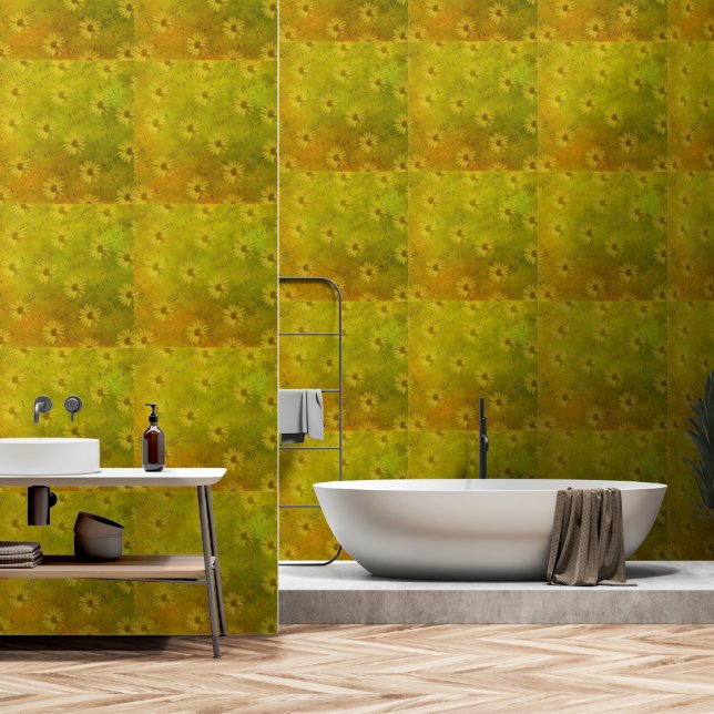Sunshine Mixed Media Wallpaper (Bathroom)