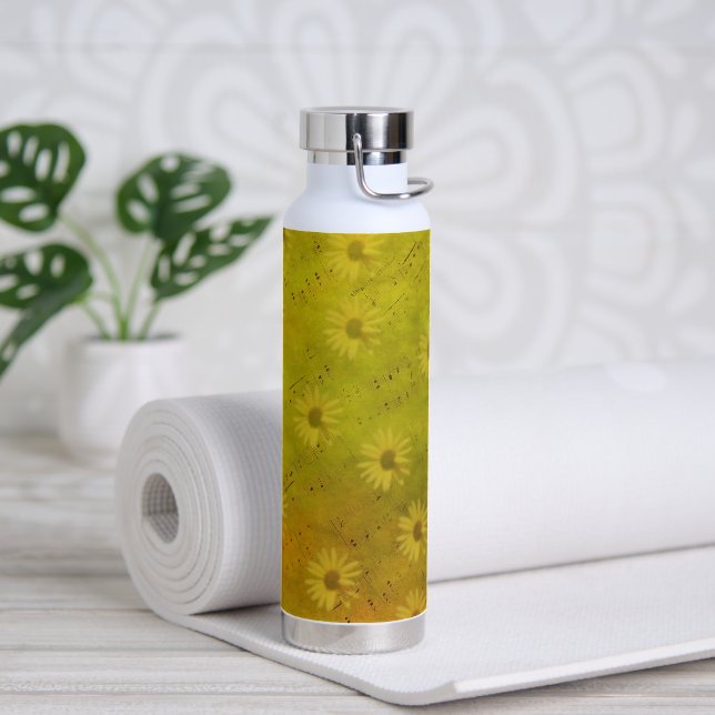 Sunshine Mixed Media Water Bottle (Yoga)