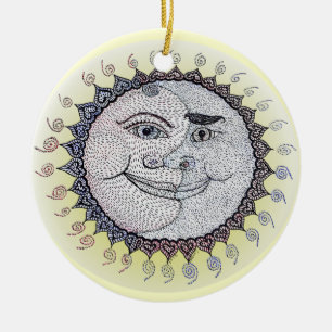 Sunshine / Moon Ornament