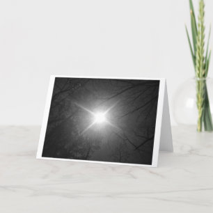 Sunshine - Noir, card