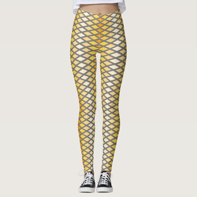 Sunshine Ombre Diamond Leggings (Front)
