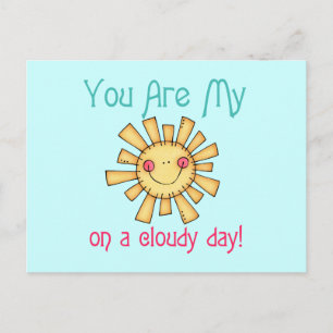 Sunshine on a Cloudy Day Postcard