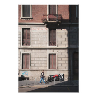 Sunshine On A Motorcycle Photo Print