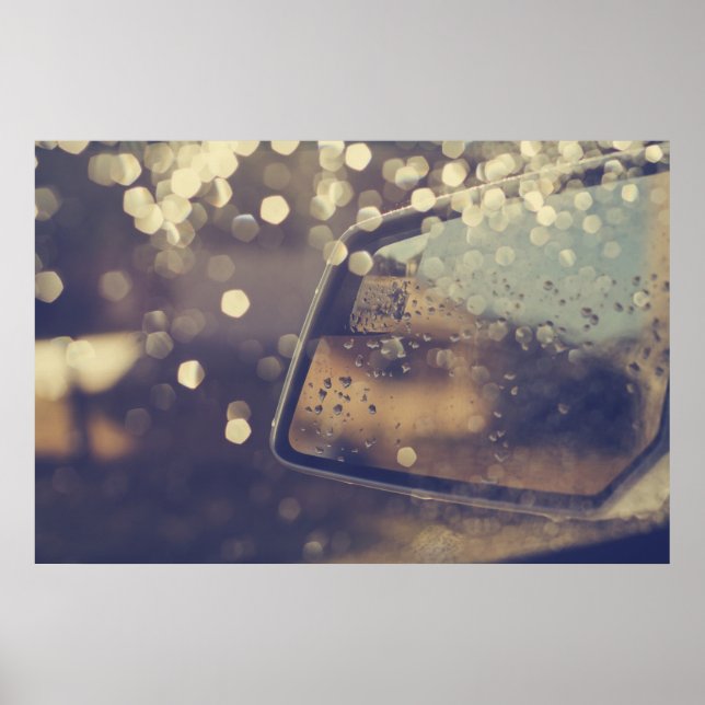 Sunshine on a rainy day poster (Front)