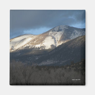 Sunshine on Colorado Mountains Magnet