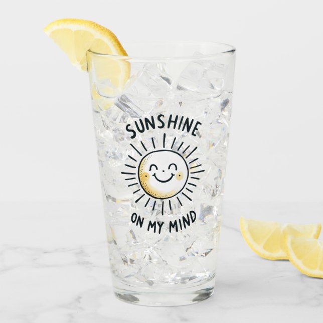 Sunshine On My Mind Glass (Front Ice)