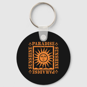 Sunshine Paradise Summer Vibes Here Comes The Sun  Key Ring