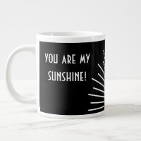 Sunshine Personalised Black White