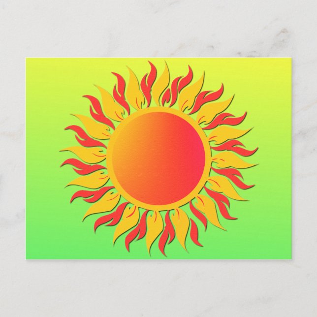 Sunshine Postcard (Front)
