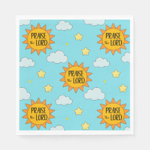 Sunshine Praise the Lord Napkin