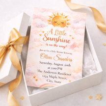Sunshine Rainbow Baby Shower