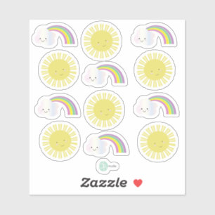 Sunshine Rainbow Kawaii Collection Planner