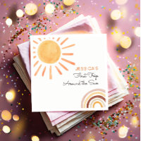 Sunshine Rainbow Trip Around the Sun 1st Birthday